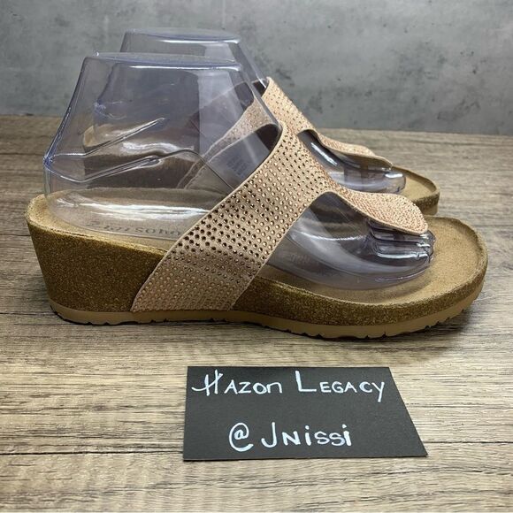 Zigi Soho~Women’s~”Zarin”~ Tan Wedge Sandal~Size 7.5 - Picture 2 of 9